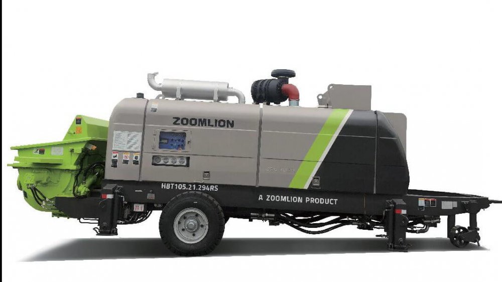 Прицепной бетононасос Zoomlion HBT105.21.294RS